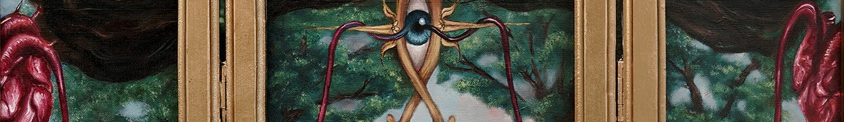 Originals oilpainting: Dark Night of the Soul series