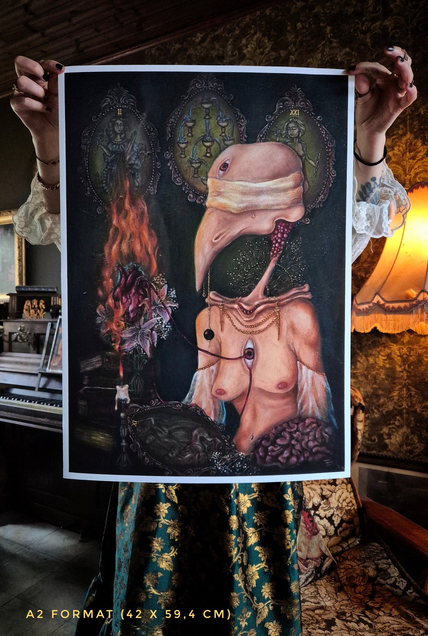 "Hidden Hurts" - High quality print